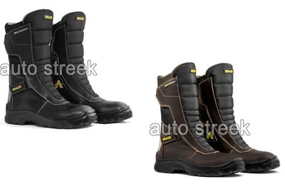 Fit For Royal Enfield Genuine Orazo Ibis Trail Riding Motorcycle Leather Boots