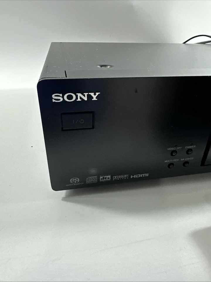 Reproductor DAC de video y súper audio Sony NS3100ES CD/DVD 12 bits PROBADO Foto 2 de 4