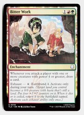 Bitter Work 210 Uncommon Avatar: The Last Airbender Magic: The Gathering