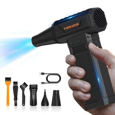 Mini Turbo Fan Jet Portable Electric LED Compressed Air Duster 180000RPM 58m/s