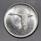 1967 Canada Silver Dollar 100Th Anniversary Of Canada MS BU