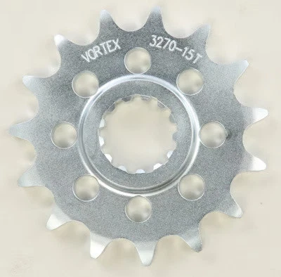 VORTEX передняя звездочка 3270-15 520 шаг 15T KAWASAKI/SUZUKI/TRIUMPH/YAMAHA - Изображение 2 из 4