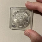 1896 $1 Morgan Silver Dollar In Case Cool Toning And Coloring
