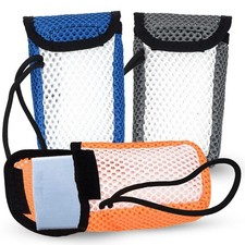 3 Pack Exfoliating Soap Saver Large Bar Soap Pouch, 4.58 x 2.75 x 1.5 In Soap