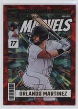 2024 Panini Donruss Diamond Marvels Red Xplosion 53/99 Orlando Martinez #2 0i87