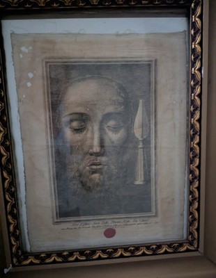 Orig. Holy Face Lance Mandylon Veil