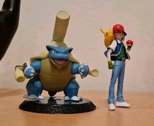 Pokémon - "Ash Ketchum + Turtok" - Sammelfiguren / Anime Figure Set (2PC) 