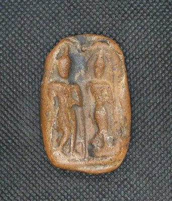 Plaque Votive Terre Cuite Amulette Ayutthaya Bouddhisme Ancien Terracotta Patine - Photo 1/4