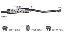 Mittelschalldämpfer ERNST 156257 für VW GOLF 7 5G1 BQ1 BE1 BE2 Variant BA5 BV5