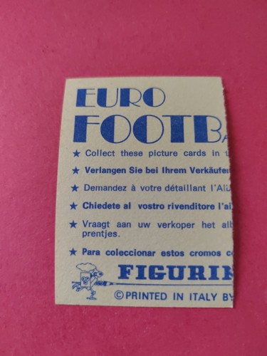 Jürgen Sparwasser Rda Sticker Football Panini Euro 1978 - Imagen 2 de 2