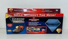 Spark Innovators Diamond Gourmet Grill & Bake Mats - Set of 2 - As Seen on TV