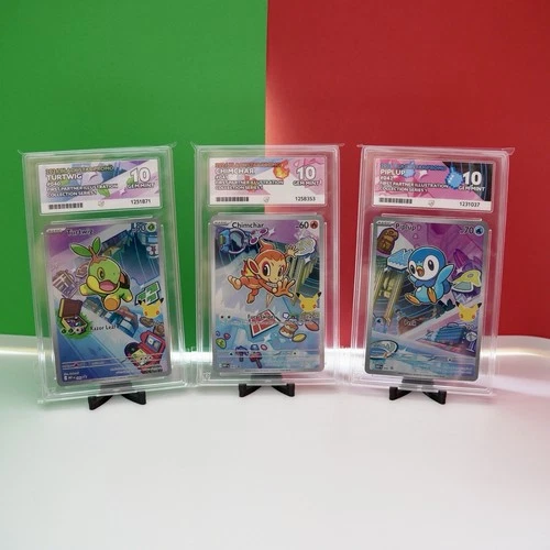 Turtwig Chimchar Piplup 040 042 042 First Partner Ace 10