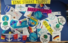 Aufkleber / Sticker "BUNDESWEHR"-HEER-MARINE-LUFTWAFFE  80er + 90er Jahre Retro
