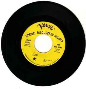 Susan Rafey - Big Hurt / Bring Back The Love You Gave Me - Us - Promo - G8100z