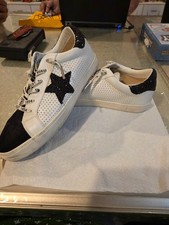 Vintage Havana white and black sparkly sneakers size women's 10.