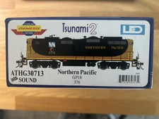 ATHEARN HO NORTHERN PACIFIC LOCOMOTIVE TSUNAMI 2 w/SOUND GP18-376 ATHG30713