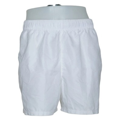Nike, Sportshorts, Größe: L, Weiß, Recyceltes Polyester, Einfarbig #BhH