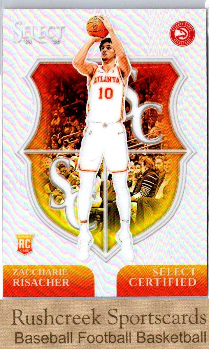 2024-25 Panini Select #18 Zaccharie Risacher RC Rookie Select