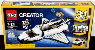 NEW SEALED! LEGO CREATOR 31066 SPACE SHUTTLE EXPLORER - 3 IN 1 MULTIBUILD /