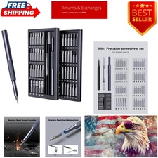 Professional 50-in-1 Mini Screwdriver Set - Ergonomic Tool Kit for Electronics