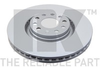 2X Bremsscheibe NK 3147107 FüR Audi B5 8D2 Exeo B7 C5 A6 Seat A4 ST Avant 8ED