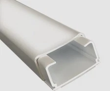 Mono Systems Cable Hider Raceway Kit 120 Inch Ultra 6 Piece Set White NIB New