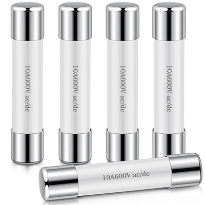 5 Pcs Ceramic Fast Fuses for Multimeters 600V Ceramic Fuse for Use in Multimeter