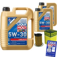 Inspektionskit Filter Liqui Moly ÖL 7L 5W-30 FüR VW Touareg 7P5 3.0 V6 TDI Audi