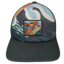 Buff Trucker Hat Green Blue OS Derek DeYoung ...