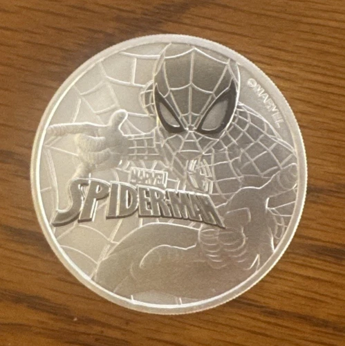Tuvalu Marvel Silver 1 oz coin from a recent eBay sale