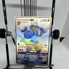 Lucario GX SV64/SV94 Hidden Fates Shiny Vault Holo Excellent Condition on eBay