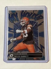 2024 Panini Donruss Optic Myles Garrett My House #3 Cleveland Browns
