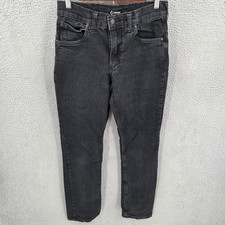 Origin Jeans Mens 30x32 Black Straight Stretch Made In USA