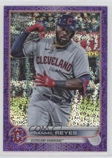 2022 Topps Chrome Purple Speckle Refractor 225/299 Franmil Reyes #97 7m3