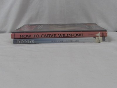 Wildfowl Decoy Carving 2 HCDJ Book Lot How to Carve  VG