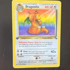 Pokémon Dragonite 1st Edition Fossil 19/62 100 HP Rare Wizards Card