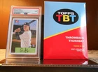 2017 topps aaron judge #78 throwback thursday rookie card psa 9