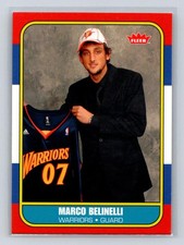 2007-08 Fleer 86-87 Retro Rookies #86R-134 Marco Belinelli Golden State Warriors