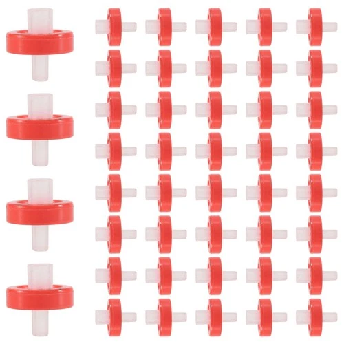 100 PCS Spritzenfilter PTFE, Spritzen-Laborfilter 13 Mm Membrandurchmesser,3608