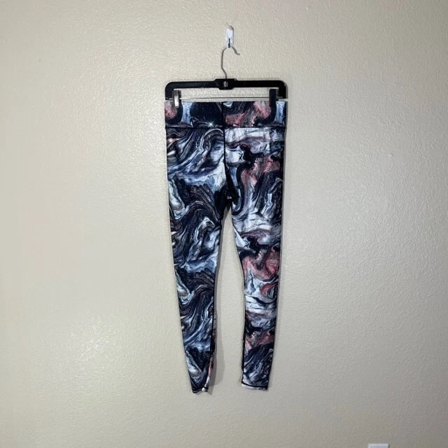 Leggings Terez Mujer Medianos Atléticos Yoga Estampado Galaxia 27" Entrepierna Hippie Foto 4 de 4