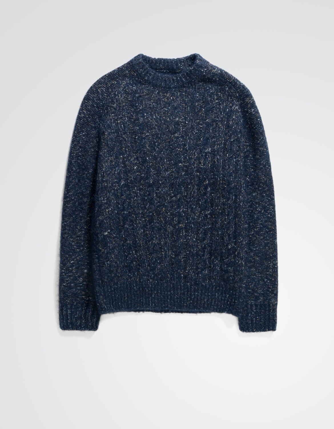 NORSE PROJECTS IVAR COTTON ALPACA CABLE SWEATER