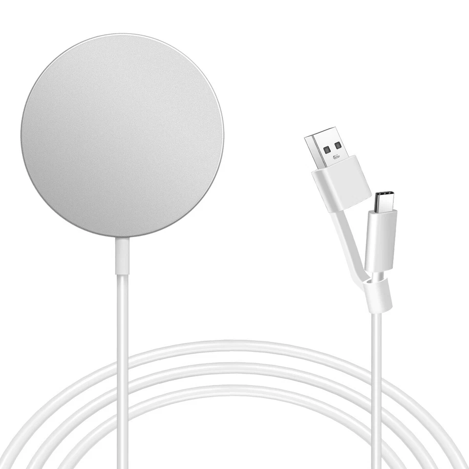 MagSafe Charger For iPhone 16 15 14 13 12 Pro Max SE Magnetic Fast Charging Pad - Image 2 of 4