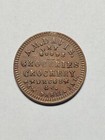 1863 Civil War Token New Paris In-710-A-3a (R-9) - A.M. Davis / Dry Goods, etc.