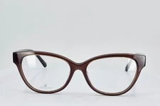 SWAROVSKI SK 5392 072 Grey Brown Womens Semi Cat Eye Eyeglasses 55-16-140 B:44