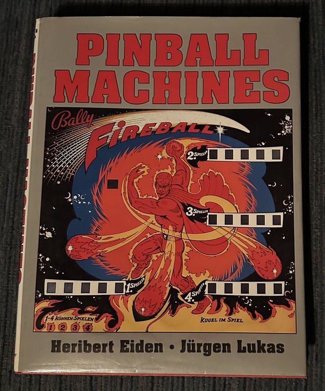 Pinball Machines book By Eiden and Lukas