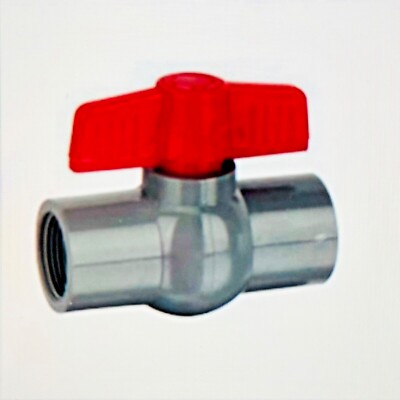 ''PVC Kompakt Kugelgewinde Ventil (Imperial) - (1/2'''' bis 2'')