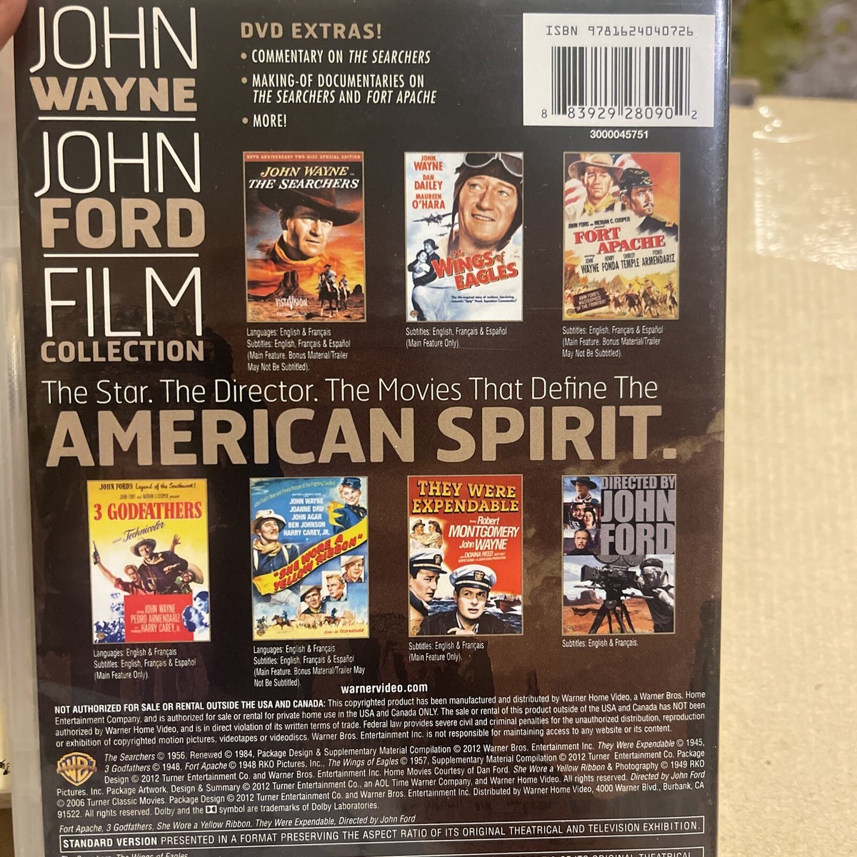 洋画・外国映画 JOHN FORD FILM COLLECTION II DVD-BOX 1 Amazon.com: John Wayne-John Ford Film Collection (The