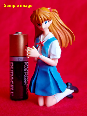   NEU! BANDAI ASUKA LANGLEY EVANGELION MINI HG FIGUR 2,8'' 7cm ANIME   UK