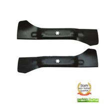 2 X 53,5 CM Rasentraktormesser für MTD, Wolf, CubCadet u.a. 742-04024 742-04025
