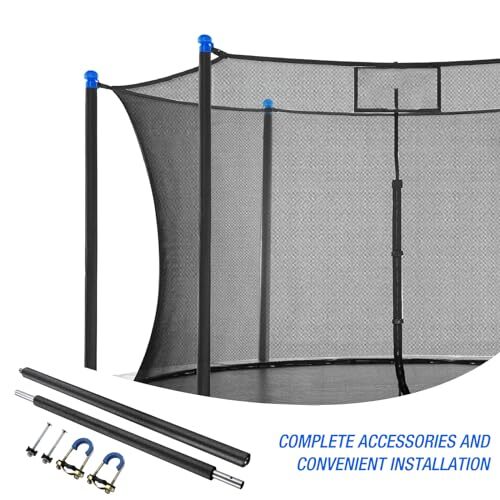 Sportspower Trampoline Parts DimyFew 2x Trampoline Enclosure Pole